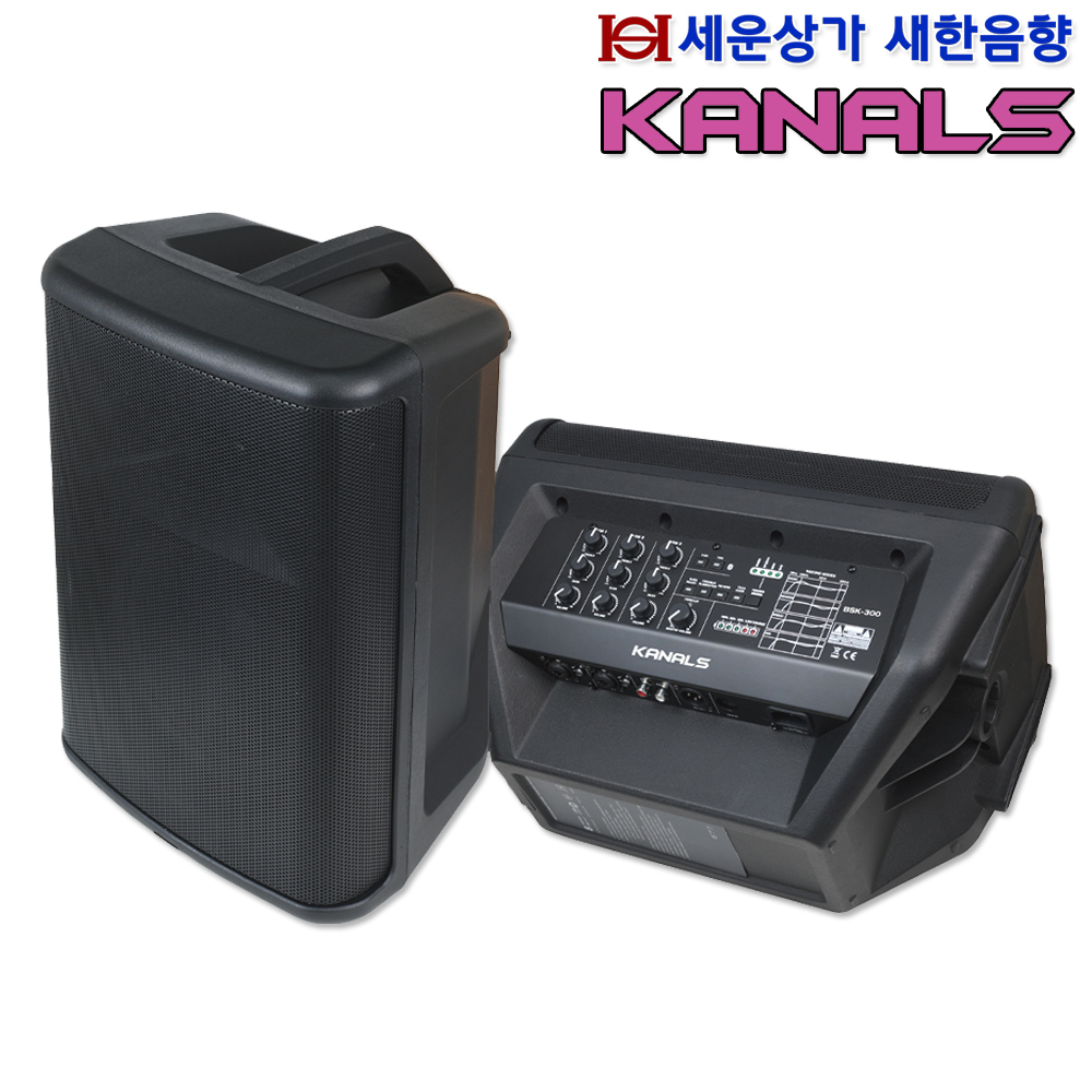 KANALS BKS-300 BSK-300 카날스 충전겸용 기타 앰프, TWS 기능, 블루투스, 리버브, DSP 내장, BSK300